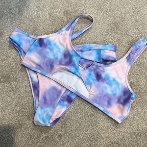 ‼️ MAJOR SALE‼️ Tie Dye High wasted Swimsuit